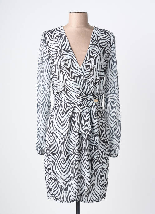 Rochie midi mâneci lungi mâneci lungi alb MORGAN femme