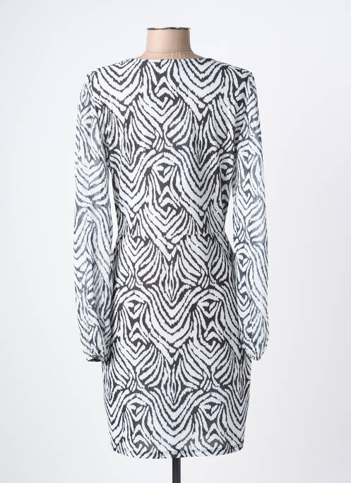 Rochie midi mâneci lungi mâneci lungi alb MORGAN femme