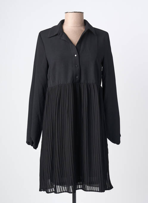 Rochie midi mâneci lungi mâneci lungi negru C'EST BEAU LA VIE femme