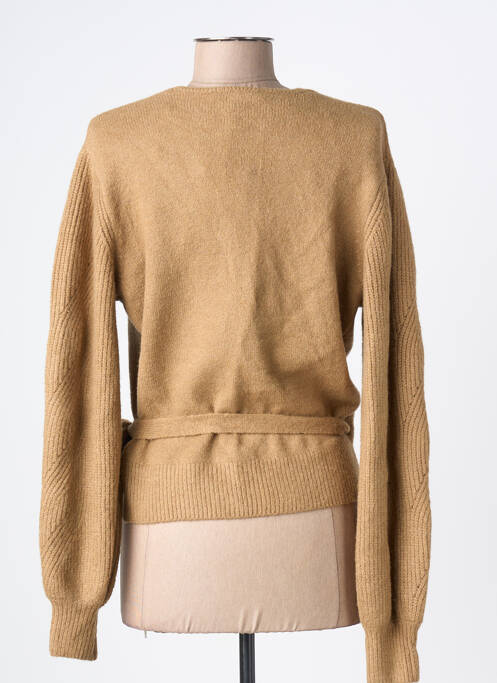 Cardigan petrecut croială cambrată maro GARCIA femme