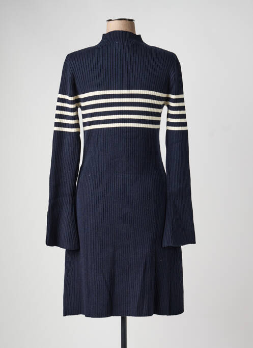 Rochie pulover mâneci lungi mâneci lungi albastru MORGAN femme