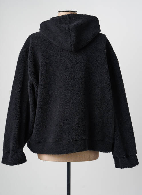 Hanorac cu glugă mâneci lungi mâneci lungi negru NO PUBLIK femme