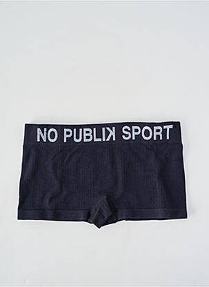 Shorty elasticitate negru NO PUBLIK femme