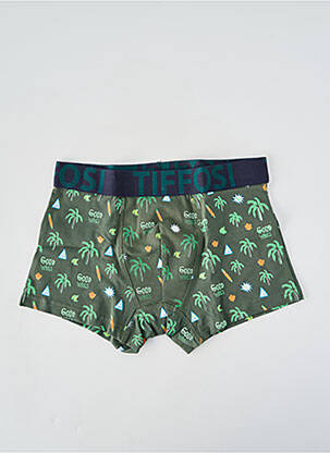 Boxer elasticitate verde TIFFOSI garcon