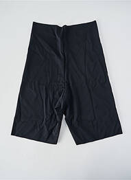 Pantalon de ciclism efect material satinat talie înaltă negru ICHI femme