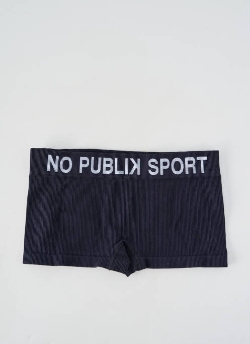 Shorty elasticitate negru NO PUBLIK femme