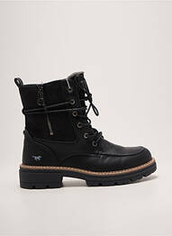 Botine/ghete toc mic toc de 4 la 6 cm negru MUSTANG femme