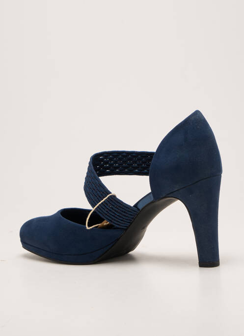 Pantofi cu toc tip de talpă amortizantă toc de 7 la 9 cm albastru MARCO TOZZI femme