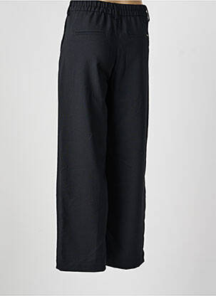 Pantalon drept țesătură poplin mărime normală negru KANOPE femeie