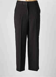 Pantalon slim țesătură poplin mărime normală negru KING LOUIE femeie