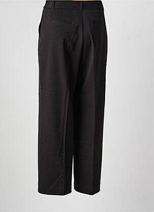 Pantalon slim țesătură poplin mărime normală negru KING LOUIE femeie