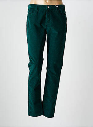 Pantalon slim elasticitate mărime normală verde KANOPE femeie