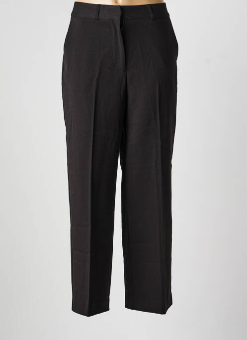 Pantalon slim țesătură poplin mărime normală negru KING LOUIE femme