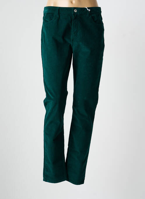 Pantalon slim elasticitate mărime normală verde KANOPE femme