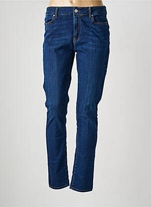 Blugi cu croială slim țesătură brută mărime normală albastru KANOPE femme