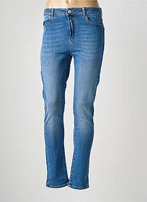 Blugi cu croială slim țesătură brută mărime normală albastru KANOPE femme