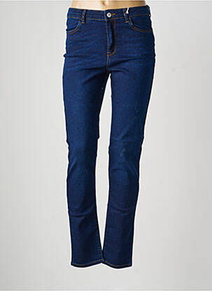 Blugi cu croială slim țesătură brută mărime normală albastru KANOPE femme