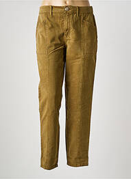 Pantalon slim talie elastică mărime normală verde WHITE STUFF femme