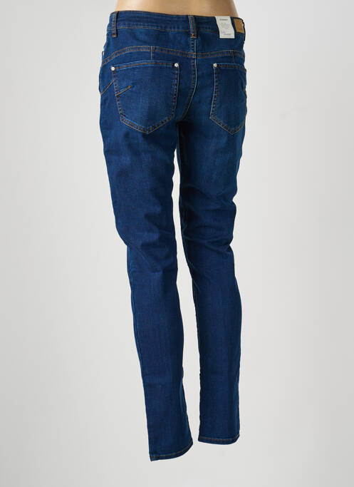 Blugi cu croială slim țesătură brută mărime normală albastru KANOPE femme