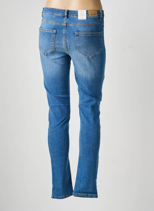 Blugi cu croială slim țesătură brută mărime normală albastru KANOPE femme