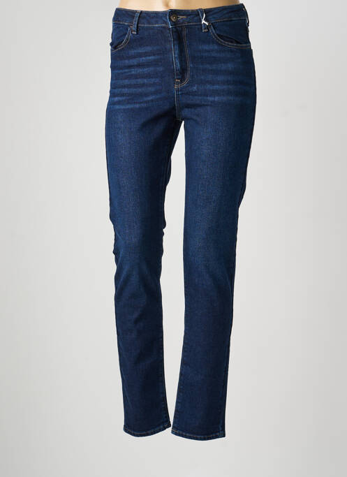 Blugi cu croială slim țesătură brută mărime normală albastru KANOPE femme