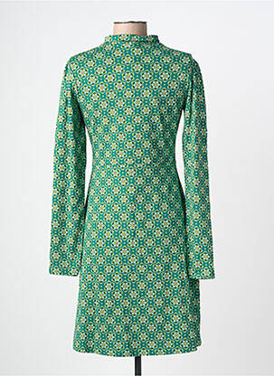 Rochie scurtă mâneci lungi mâneci lungi verde BLUTSGESCHWISTER femeie