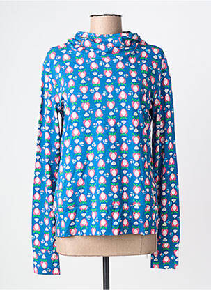 Tricou mâneci lungi mâneci lungi albastru BLUTSGESCHWISTER femeie