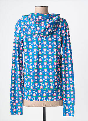 Tricou mâneci lungi mâneci lungi albastru BLUTSGESCHWISTER femeie