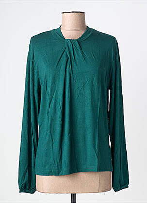 Tricou mâneci lungi mâneci lungi verde MADEMOISELLE YEYE femeie