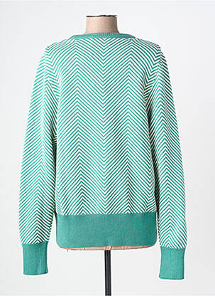 Pulover elasticitate mâneci lungi verde DANEFAE femeie