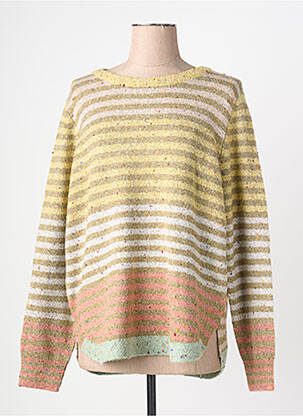 Pulover elasticitate mâneci lungi galben WHITE STUFF femme