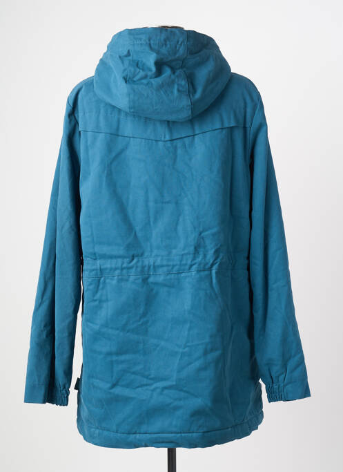 Parka mâneci lungi cu glugă albastru TRANQUILLO femme