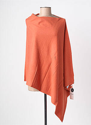Poncho croială largă portocaliu SURKANA femme