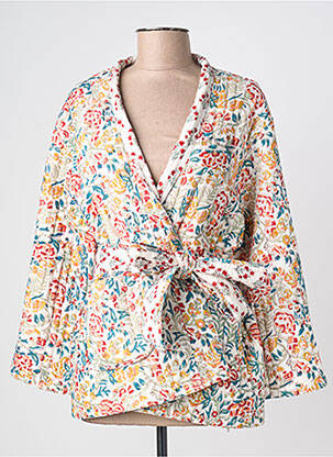 Jachete casual croială cambrată alb PALME femme