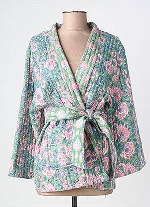 Jachete casual croială cambrată verde PALME femme