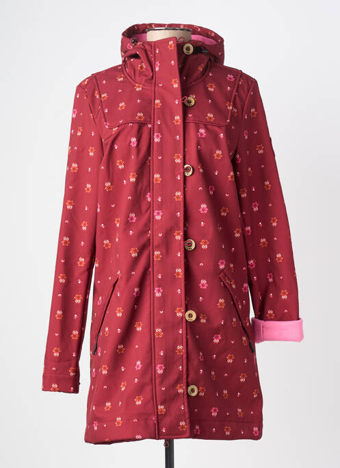 Parka mâneci lungi cu glugă roșu BLUTGESCHWISTER femme