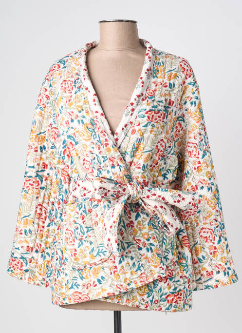 Jachete casual croială cambrată alb PALME femme