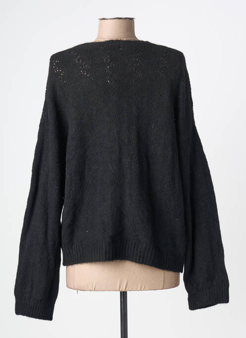 Vestă cu mâneci lungi croială cambrată negru KANOPE femme