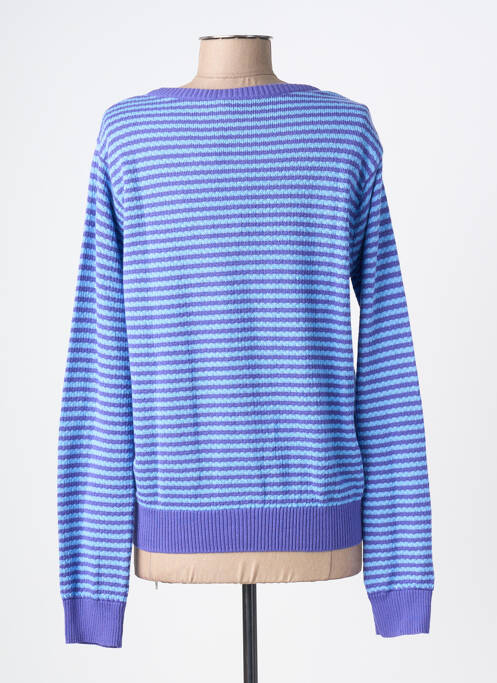 Vestă cu mâneci lungi croială cambrată albastru DANEFAE femme