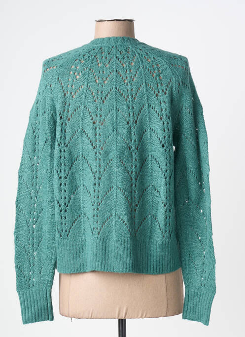 Vestă cu mâneci lungi croială cambrată verde KING LOUIE femme