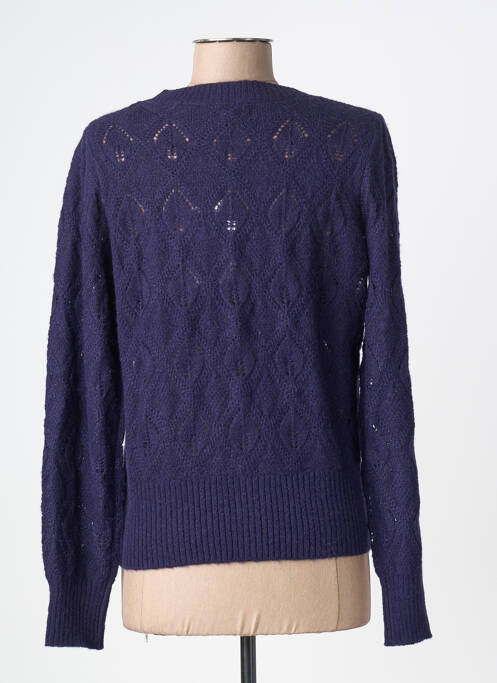 Vestă cu mâneci lungi croială cambrată albastru KING LOUIE femme