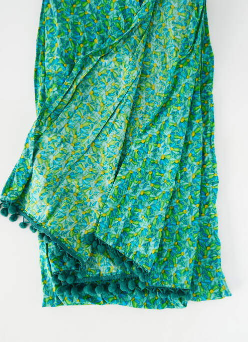 Eșarfă țesătură poplin verde BLA-BLA femme