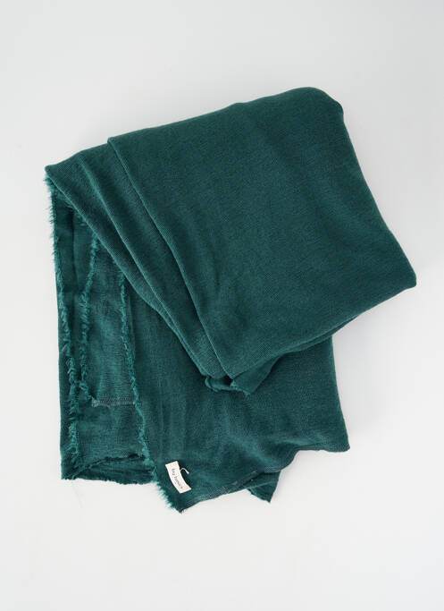 Eșarfă cusături întărite verde BY BASICS femme