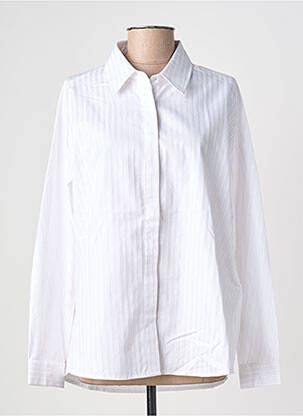 Cămașă croială dreaptă mâneci lungi alb ANDREA LEV femme