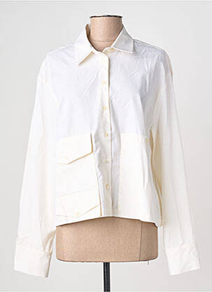 Cămașă croială dreaptă mâneci lungi bej PHISIQUE DU ROLE femme