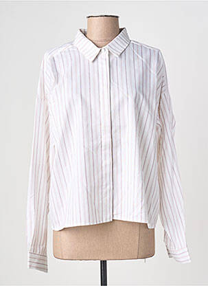 Cămașă croială dreaptă mâneci lungi roz ANDREA LEV femme