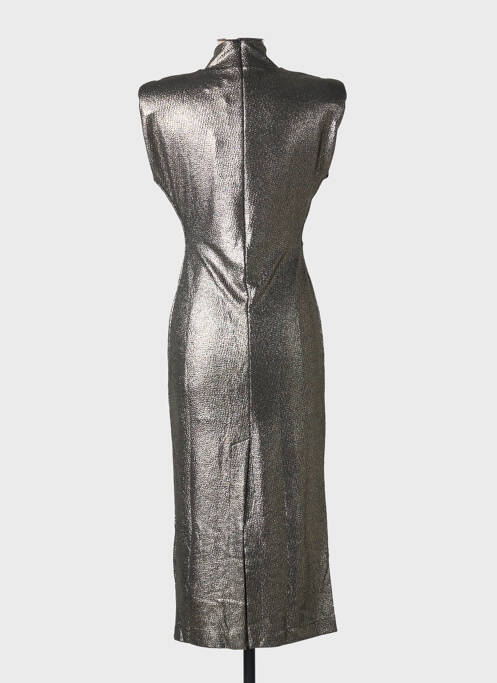 Rochie lungă mâneci scurte mâneci scurte argintiu ESSENTIEL ANTWERP femme