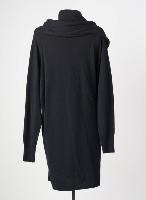 Rochie pulover elasticitate mâneci lungi negru ESSENTIEL ANTWERP femme