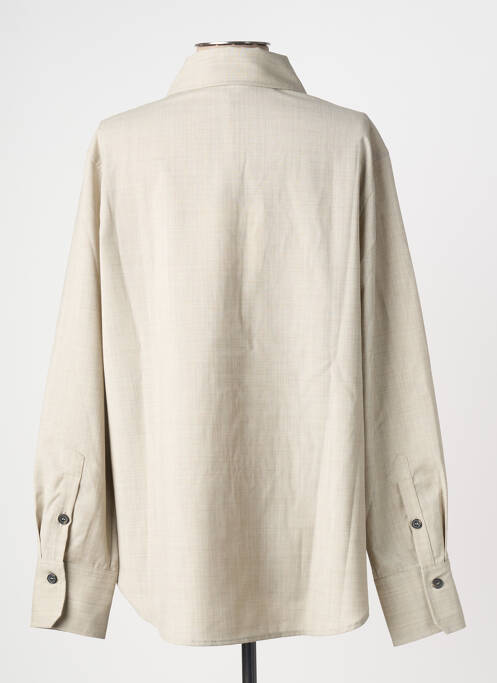 Cămașă țesătură crep mâneci lungi gri PHISIQUE DU ROLE femme