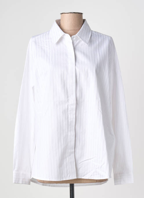 Cămașă croială dreaptă mâneci lungi alb ANDREA LEV femme